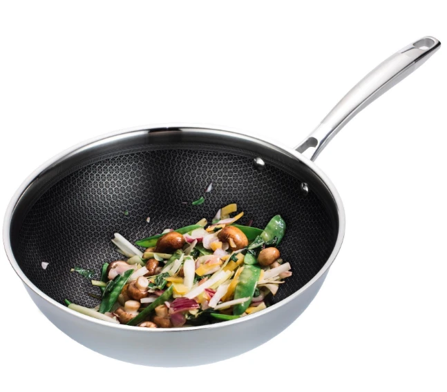 Keptuvė Wok MAESTRO MR-1224-28 30 cm aprašymas - Prekės nuotrauka