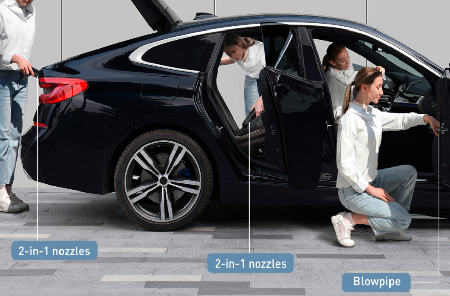 Baseus A3 automobilinis dulkių siurblys (15000pa) aprašymas - Prekės nuotrauka