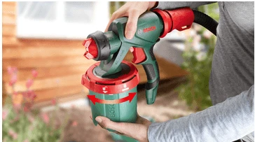 Bosch PFS 3000-2/ 5000E smulkaus purškimo pistoletas visų rūšių dažams aprašymas - Prekės nuotrauka