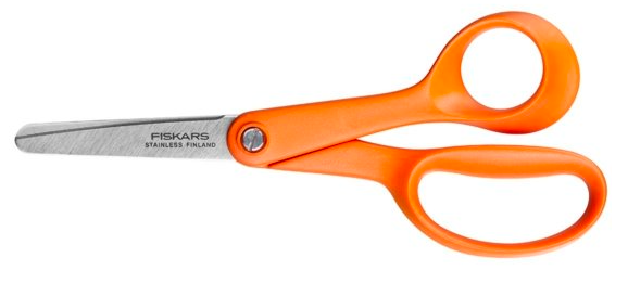 Fiskars Classic vaikiškos žirklės dešiniarankiams (13 cm) 1005166 aprašymas - Prekės nuotrauka
