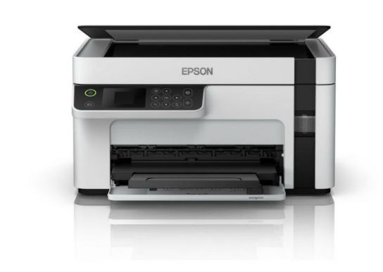 Epson | Daugiafunkcinis compact spausdintuvas | EcoTank M2120 | Inkjet | Mono | A4 | Wi-Fi | Baltas aprašymas - Prekės nuotrauka