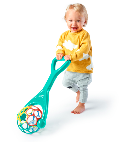 BRIGHT STARTS stumdukas-barškutis 2 in 1 Roller, 11785-6 aprašymas - Prekės nuotrauka
