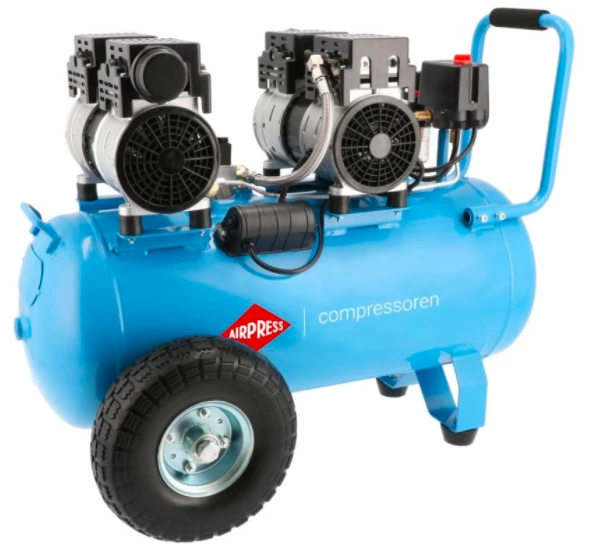 Airpress kompresorius be alyvos LMO 50-270 8 bar 2 AG/1,5 kW 185 l/min 50 l aprašymas - Prekės nuotrauka