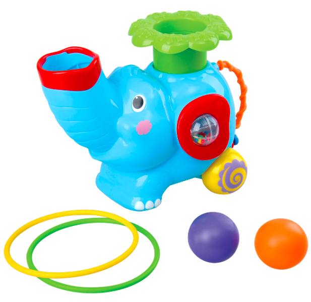 PLAYGO INFANT&TODDLER drambliukas su kamuoliukais ir žiedais, 2994/2993 aprašymas - Prekės nuotrauka