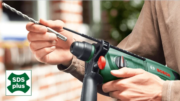 Grąžtas Bosch Perforatorius PBH 2100 RE, SDS-plus, 1.7 J + 6 grąžtų rinkinys aprašymas - Prekės nuotrauka