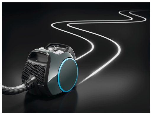 Miele Boost CX1 PowerLine pilkas cikloninis dulkių siurblys aprašymas - Prekės nuotrauka
