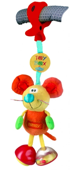 PLAYGRO pakabinamas žaislas Pelytė Mimsy, 0101141 aprašymas - Prekės nuotrauka