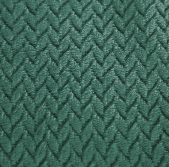 Eurofirany DESIGN 91 CINDY3 Minkštas ir švelnus pledas 200X220 cm, spalva: tamsiai žalia aprašymas - Prekės nuotrauka