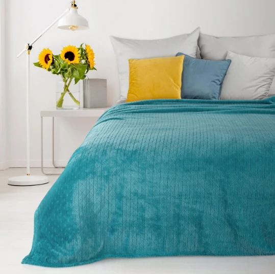 Eurofirany DESIGN 91 CINDY4 Minkštas ir švelnus pledas, 170X210 cm, spalva: rožinė aprašymas - Prekės nuotrauka