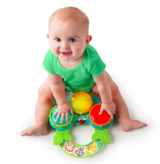Kids2 BRIGHT STARTS būgnai, 52269 aprašymas - Prekės nuotrauka