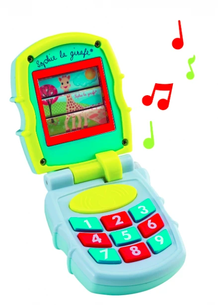 VULLI Sophie la girafe muzikinis telefonas 3m+ 230777 aprašymas - Prekės nuotrauka