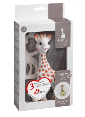 VULLI Sophie la girafe kramtukai, 0 mėn+, 2 vnt., 516510E aprašymas - Prekės nuotrauka