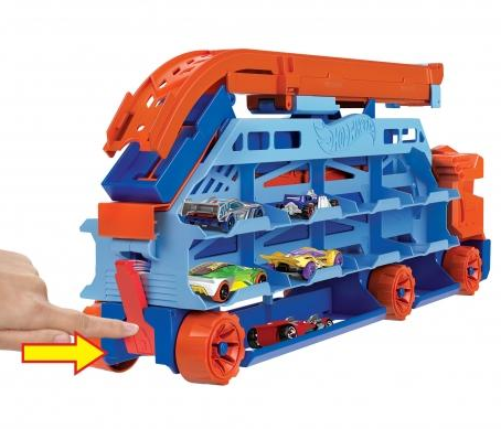 Hot Wheels rinkinys Transporteris - bokštas aprašymas - Prekės nuotrauka