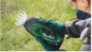 Krūmų ir žolės akumuliatorinių žirkių rinkinys Bosch Advanced Shear 18V-10 Be akumuliatoriaus ir kroviklio aprašymas - Prekės nuotrauka