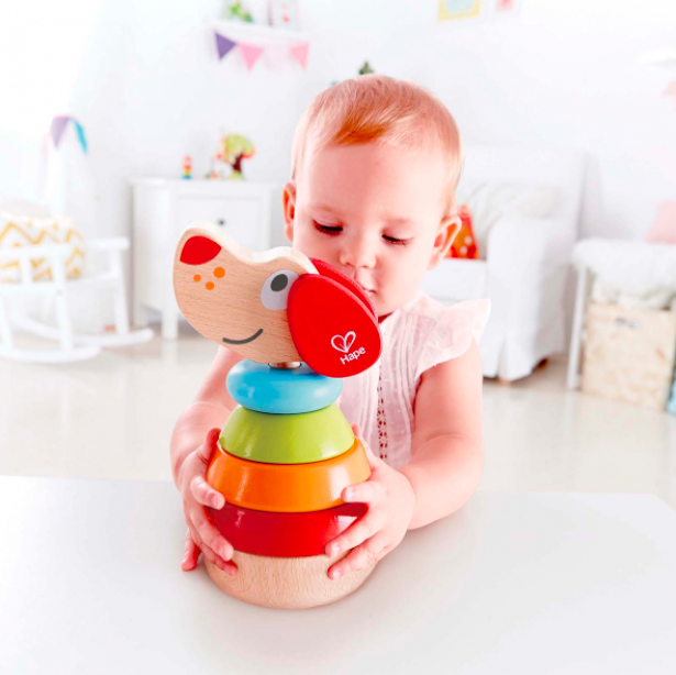 HAPE medininis surenkamas žaislas, E0448A aprašymas - Prekės nuotrauka