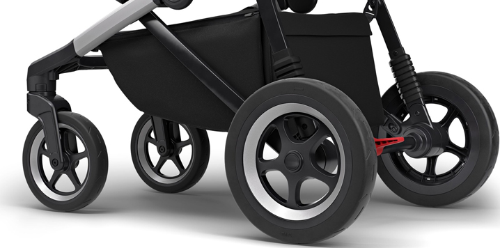Thule Sleek – daugiafunkcis vežimėlis, pilkas aprašymas - Prekės nuotrauka