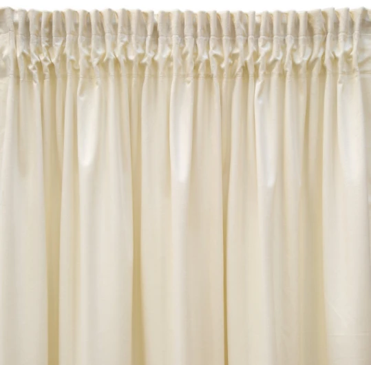 Eurofirany PIERRE CARDIN SIBEL Naktinė užuolaida iš minkšto aksomo, 260 g/m2, 140X270 cm, juosta / tunelis / kabliukai, spalva: kreminė aprašymas - Prekės nuotrauka