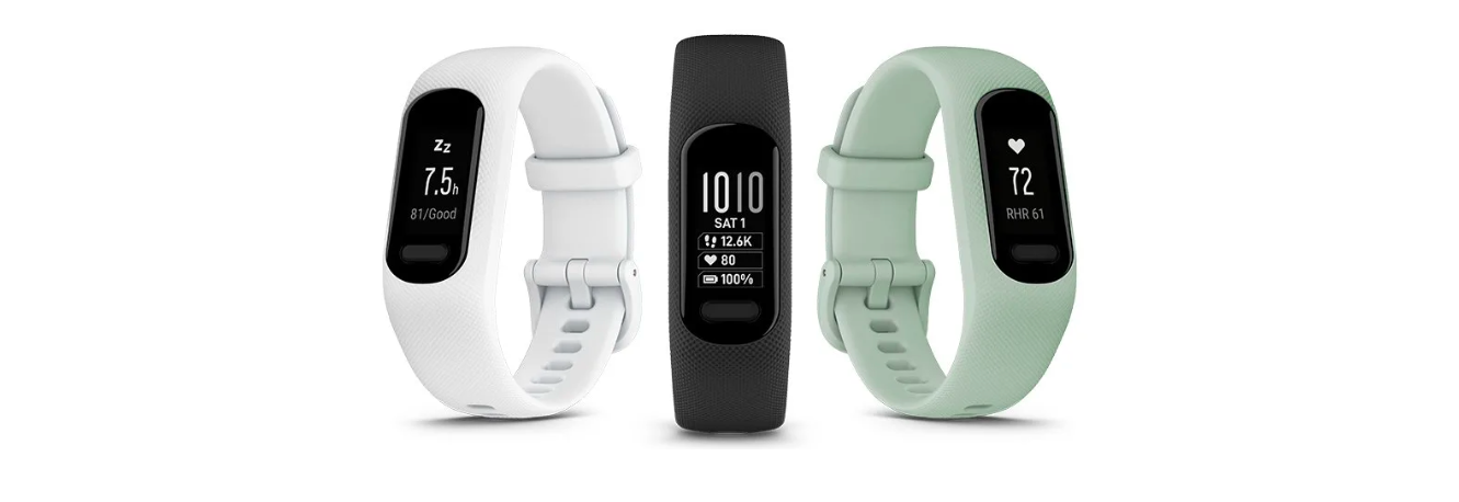 Išmanioji apyrankė Garmin vivosmart 5, S/M dydžio, Juodos spalvos aprašymas - Prekės nuotrauka