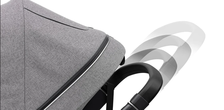 Thule Sleek – daugiafunkcis vežimėlis, pilkas aprašymas - Prekės nuotrauka