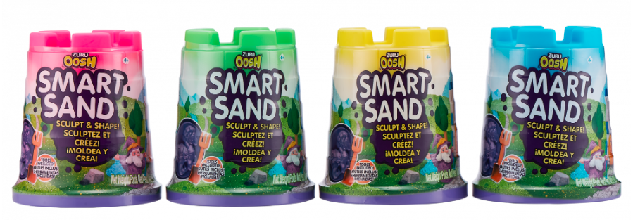 OOSH kinetinis smėlis Smart Sand, serija 1, asort., 8608 aprašymas - Prekės nuotrauka