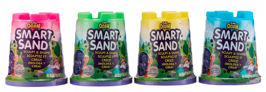 OOSH kinetinis smėlis Smart Sand, serija 1, asort., 8608 aprašymas - Prekės nuotrauka