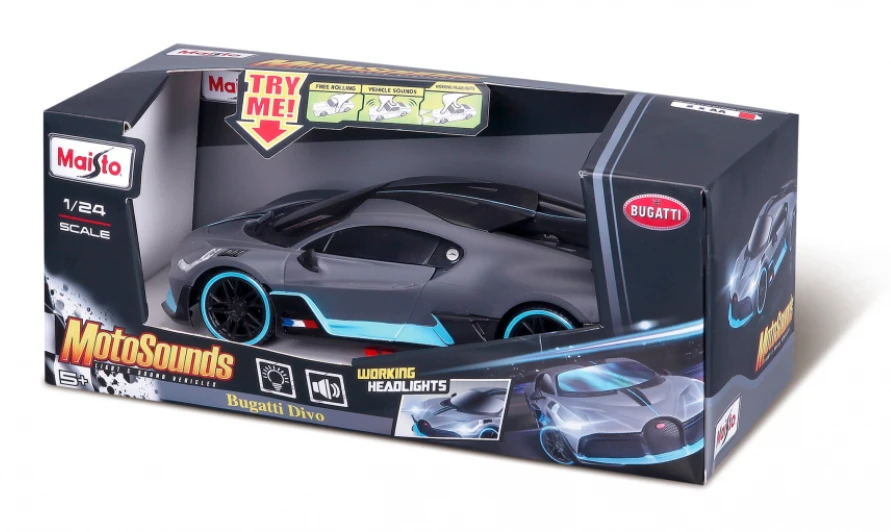 MAISTO DIE CAST 1:24 automodelis Bugatti Divo, 81730 aprašymas - Prekės nuotrauka