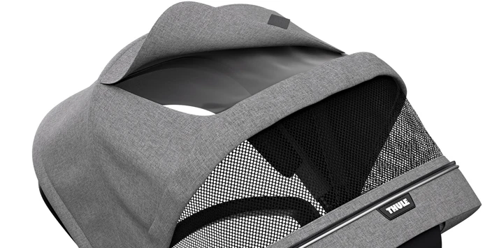 Thule Sleek – daugiafunkcis vežimėlis, pilkas aprašymas - Prekės nuotrauka