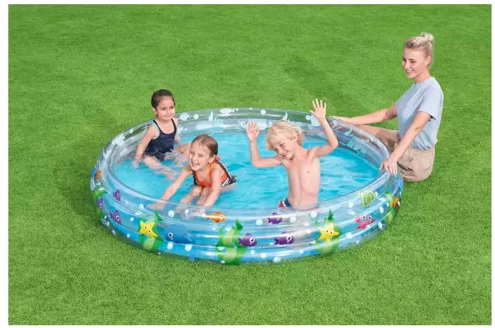 Bestway® vaikiškas pripučiamas baseinas Deep Dive Ø 183 x 33 cm, apvalus aprašymas - Prekės nuotrauka