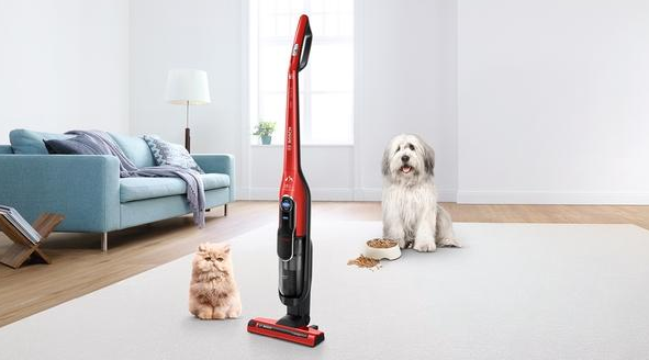 Bosch BCH86PET3 Serie | 6, Įkraunamasis dulkių siurblys, Athlet ProAnimal  28Vmax, raudonas | Varle.lt