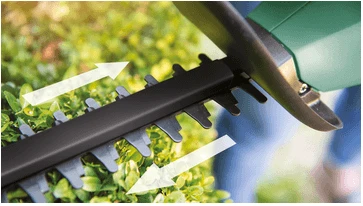 Akumuliatorinės gyvatvorių žirklės Bosch EasyHedgeCut 18-45 solo aprašymas - Prekės nuotrauka