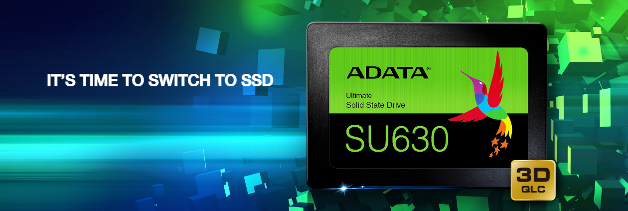 Kietasis diskas ADATA Ultimate SU630 480GB aprašymas - Prekės nuotrauka