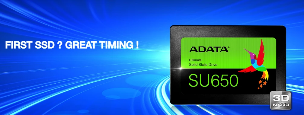 Kietasis diskas ADATA Ultimate SU650 256GB aprašymas - Prekės nuotrauka