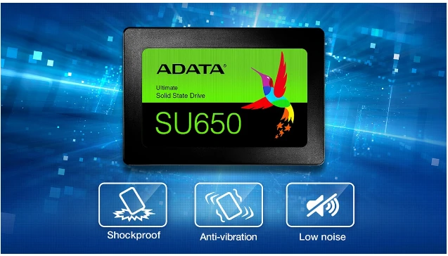 Kietasis diskas ADATA Ultimate SU650 256GB aprašymas - Prekės nuotrauka