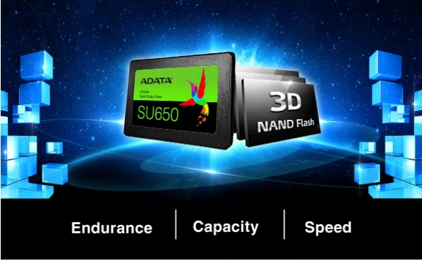 Kietasis diskas ADATA Ultimate SU650 256GB aprašymas - Prekės nuotrauka