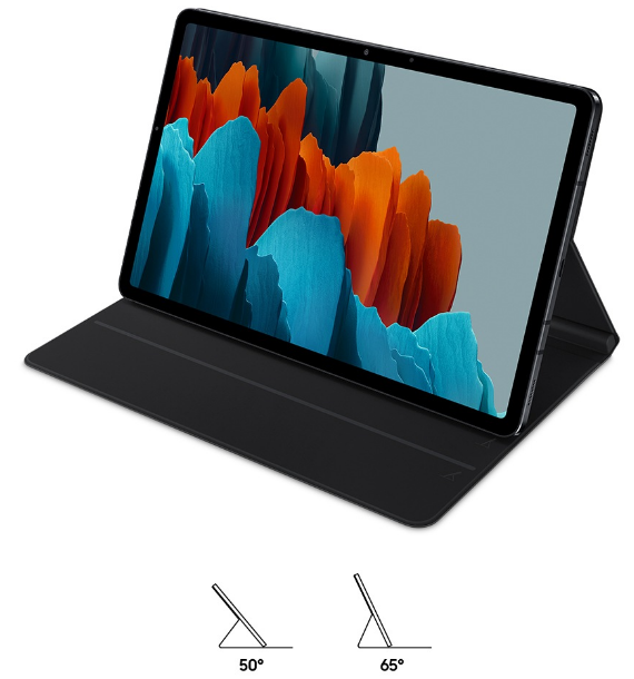 Samsung planšetinio kompiuterio dėklas skirtas Samsung Galaxy Tab S7, Juodas, 11'' aprašymas - Prekės nuotrauka