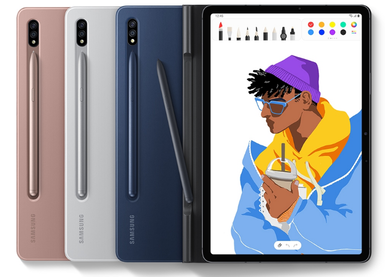Samsung planšetinio kompiuterio dėklas skirtas Samsung Galaxy Tab S7, Juodas, 11'' aprašymas - Prekės nuotrauka