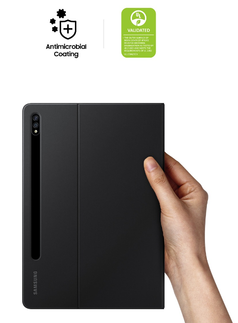 Samsung planšetinio kompiuterio dėklas skirtas Samsung Galaxy Tab S7, Juodas, 11'' aprašymas - Prekės nuotrauka