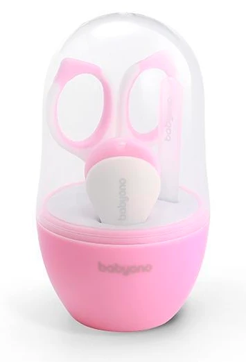 Baby Ono BabyOno manikiūro rinkinys, rožinis, 398/02 aprašymas - Prekės nuotrauka