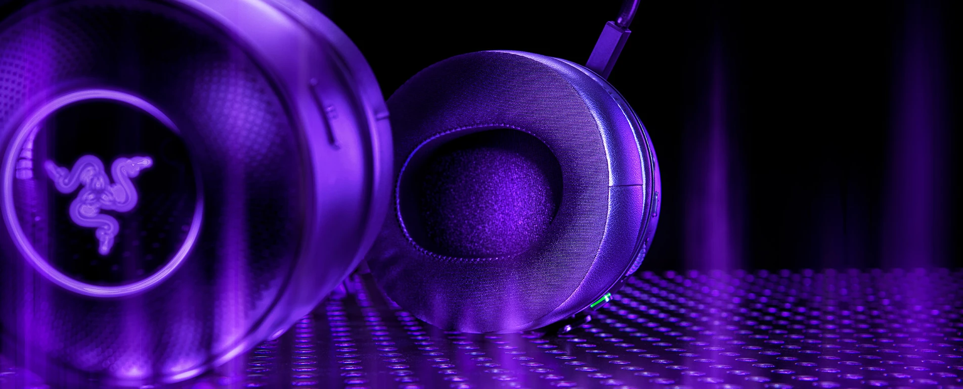Belaidės Žaidimų ausinės Razer Kraken V3 Pro, Juodos aprašymas - Prekės nuotrauka