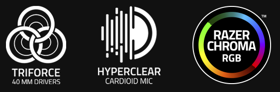 Ultra-Lengvos PC Žaidimų Ausinės Razer Kraken V3 X, Juodos aprašymas - Prekės nuotrauka