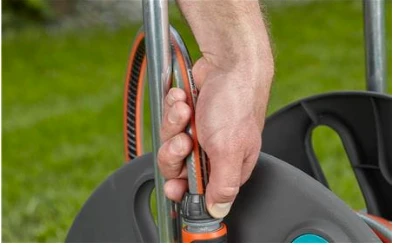 Vežimėlis su žarna Gardena CleverRoll L Easy 50m 9676756-01 aprašymas - Prekės nuotrauka