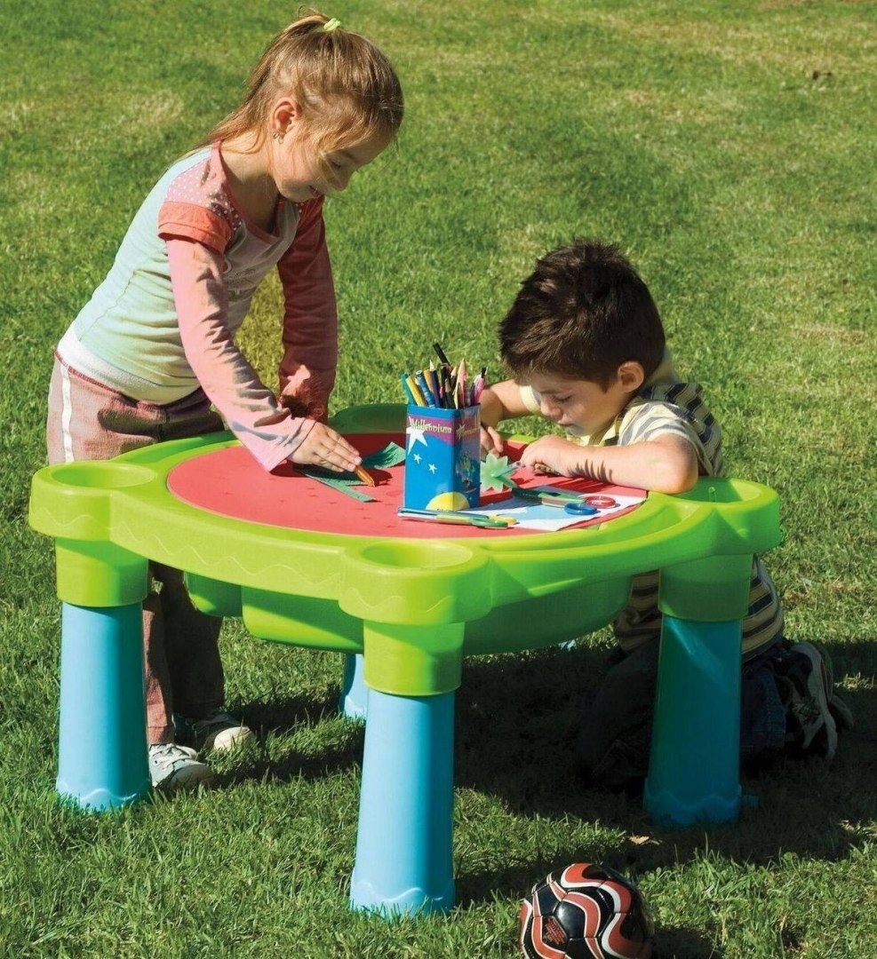 PalPlay smėlio ir vandens stalas 3in1 (M375) aprašymas - Prekės nuotrauka