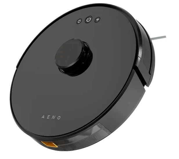 Dulkių siurblys - robotas Aeno RC3S, Juodas aprašymas - Prekės nuotrauka