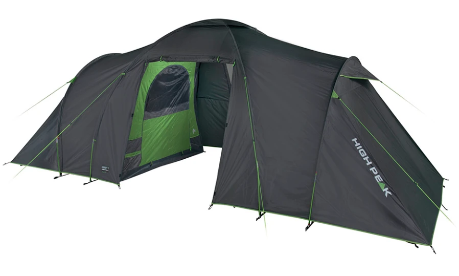 High Peak Como 4.0 palapinė, Pilka / žalia (10260) aprašymas - Prekės nuotrauka
