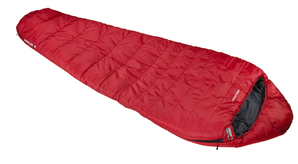 High Peak Redwood 3 miegmaišis 220x80x50 cm burgundiškai pilkas (23085) aprašymas - Prekės nuotrauka