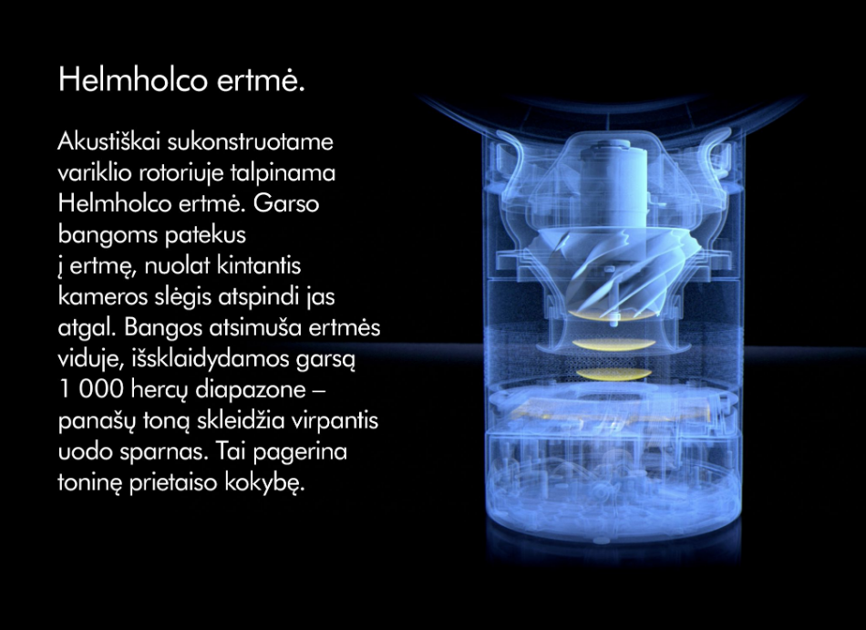 Ventiliatorius Dyson AM07, baltas aprašymas - Prekės nuotrauka