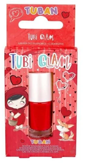 Tuban Tubi Glam - Nagų lakas - Raudonas ( TU3465 ) aprašymas - Prekės nuotrauka