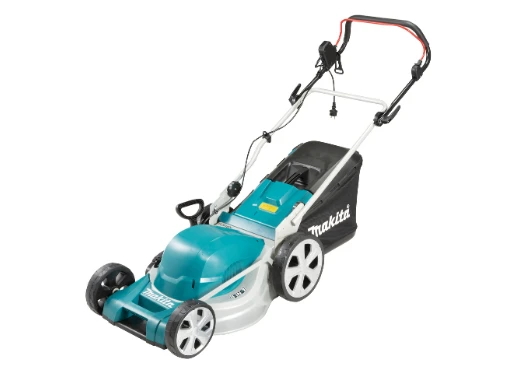 MAKITA elektrinė vejapjovė ELM4620 1800W 46cm, plieninis korpusas aprašymas - Prekės nuotrauka