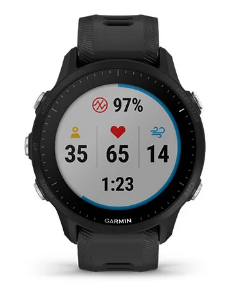 Išmanusis laikrodis Garmin Forerunner 955, Juodos spalvos aprašymas - Prekės nuotrauka
