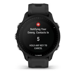 Išmanusis laikrodis Garmin Forerunner 955, Juodos spalvos aprašymas - Prekės nuotrauka